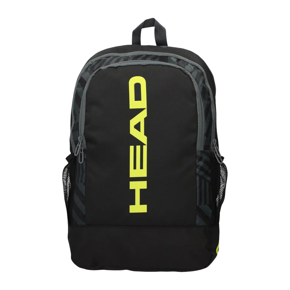 Mochila Head Base Negro-Amarillo