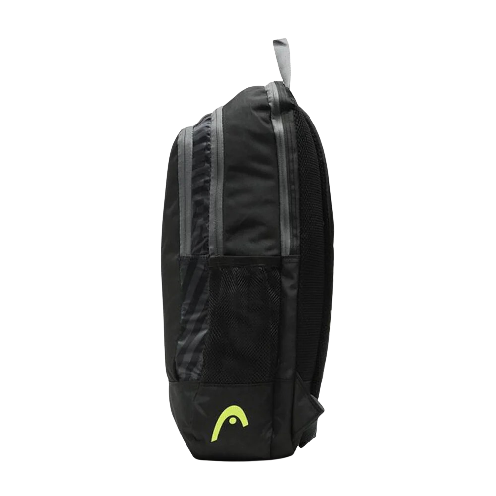 Mochila Head Base Negro-Amarillo