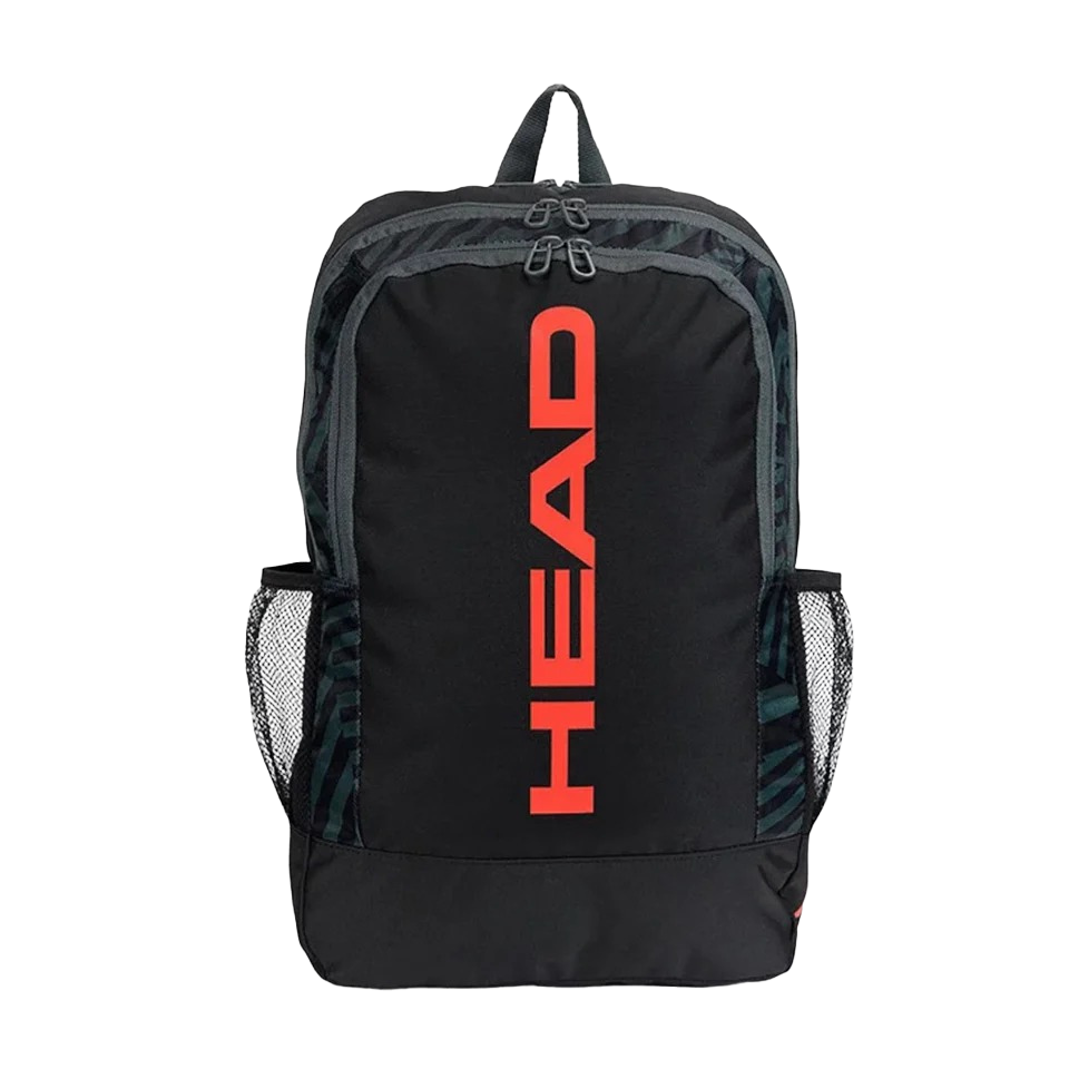 Mochila Head Base Negro-Rojo