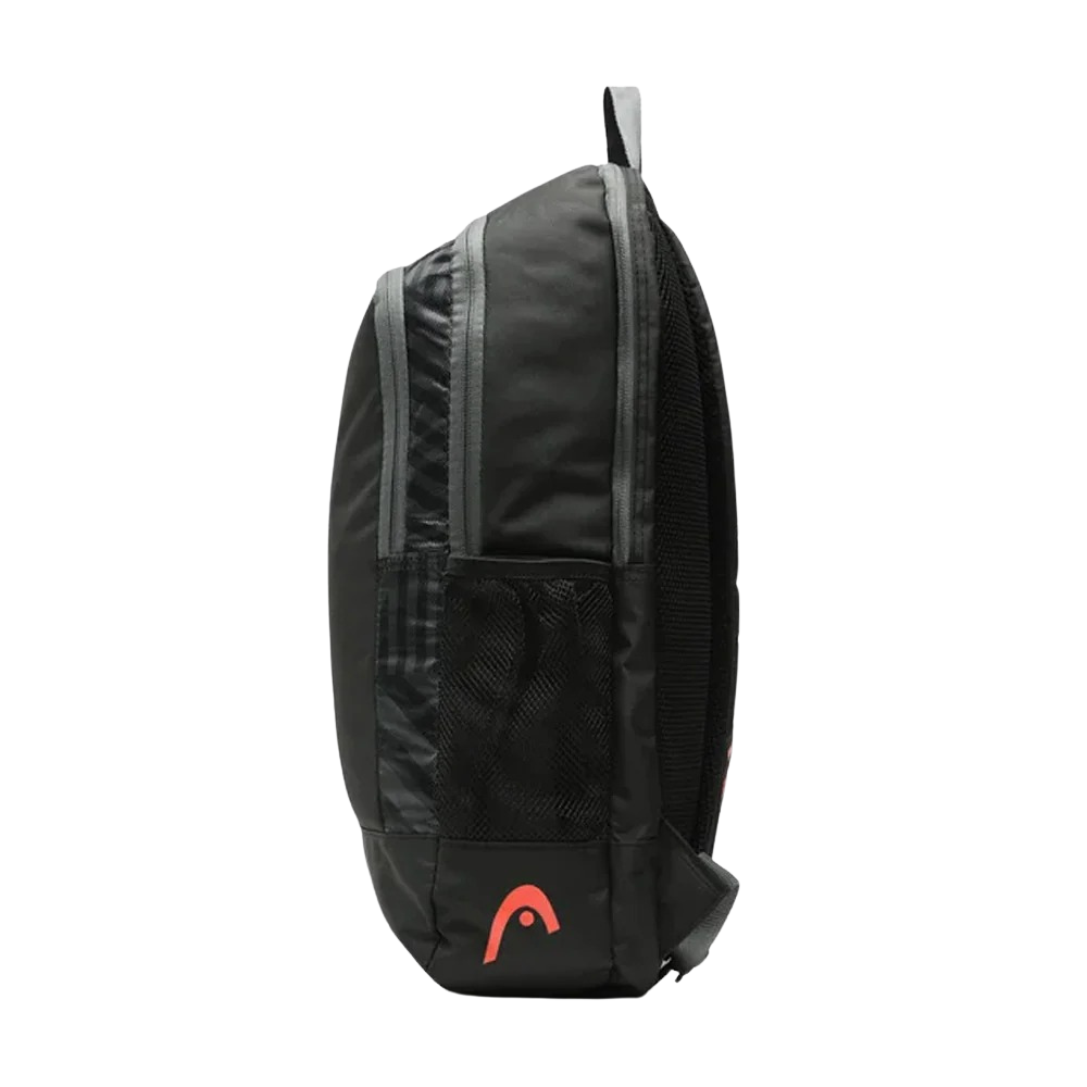 Mochila Head Base Negro-Rojo
